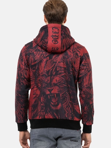 Veste de survêtement CIPO & BAXX en rouge