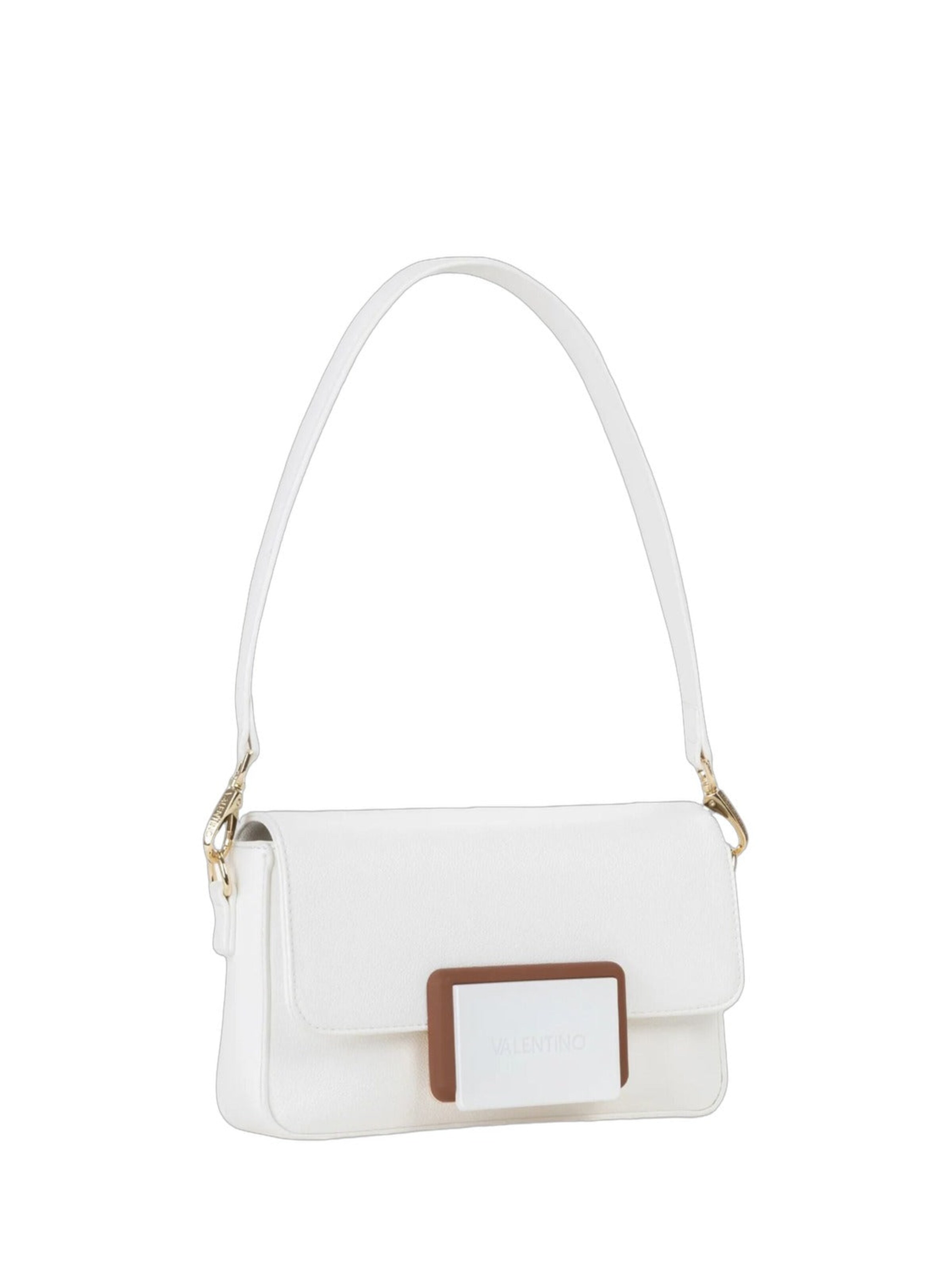 VALENTINO Axelremsväska 'Valentino Sac Bandoulière Thetis Blanc Femme Bianco' i vit