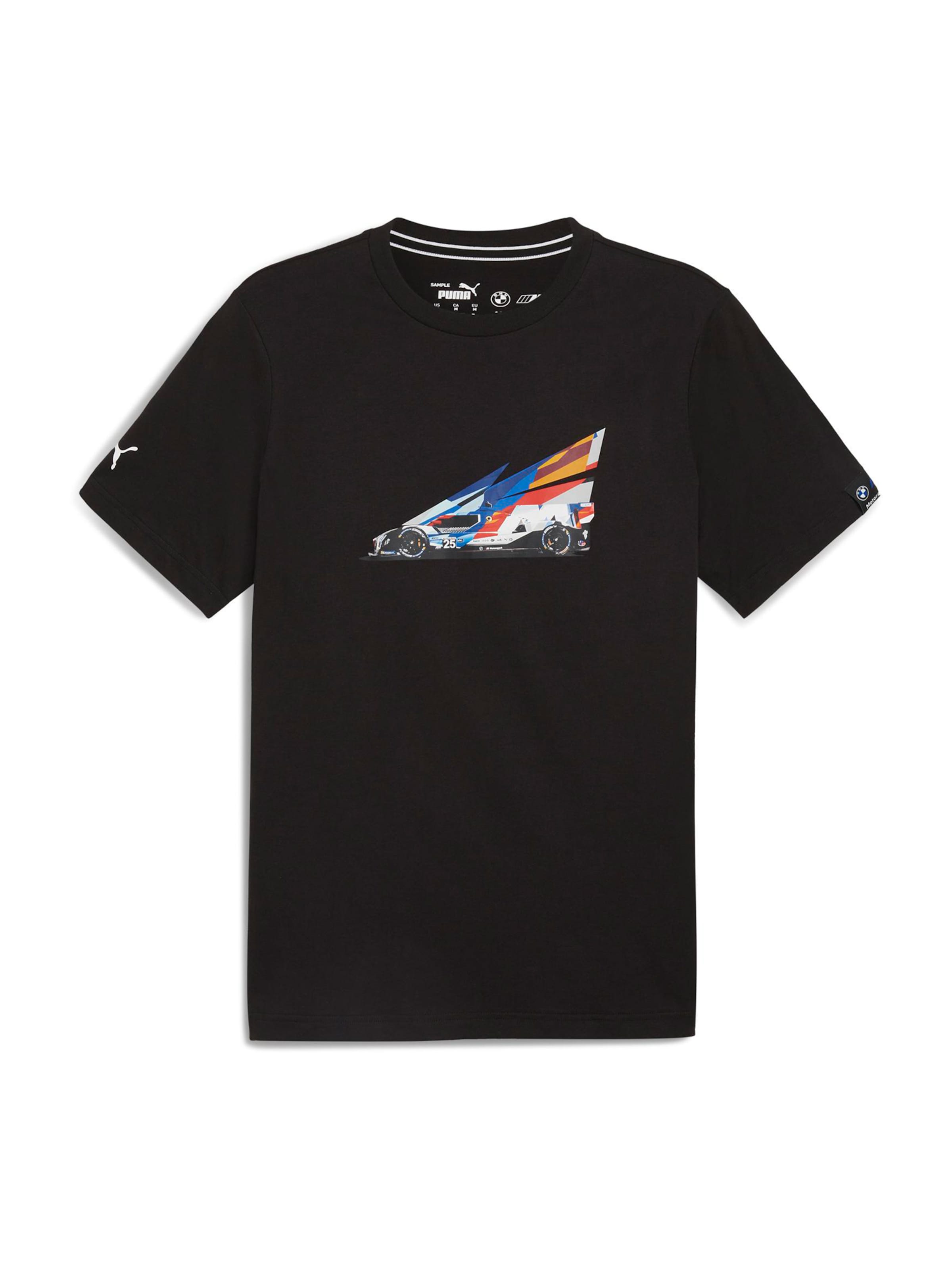 T-Shirt 'BMW Mms Car' PUMA en noir : devant