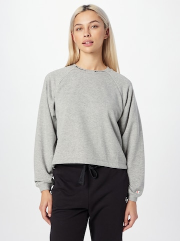 Champion Authentic Athletic Apparel Sweatshirt i grå: framsida