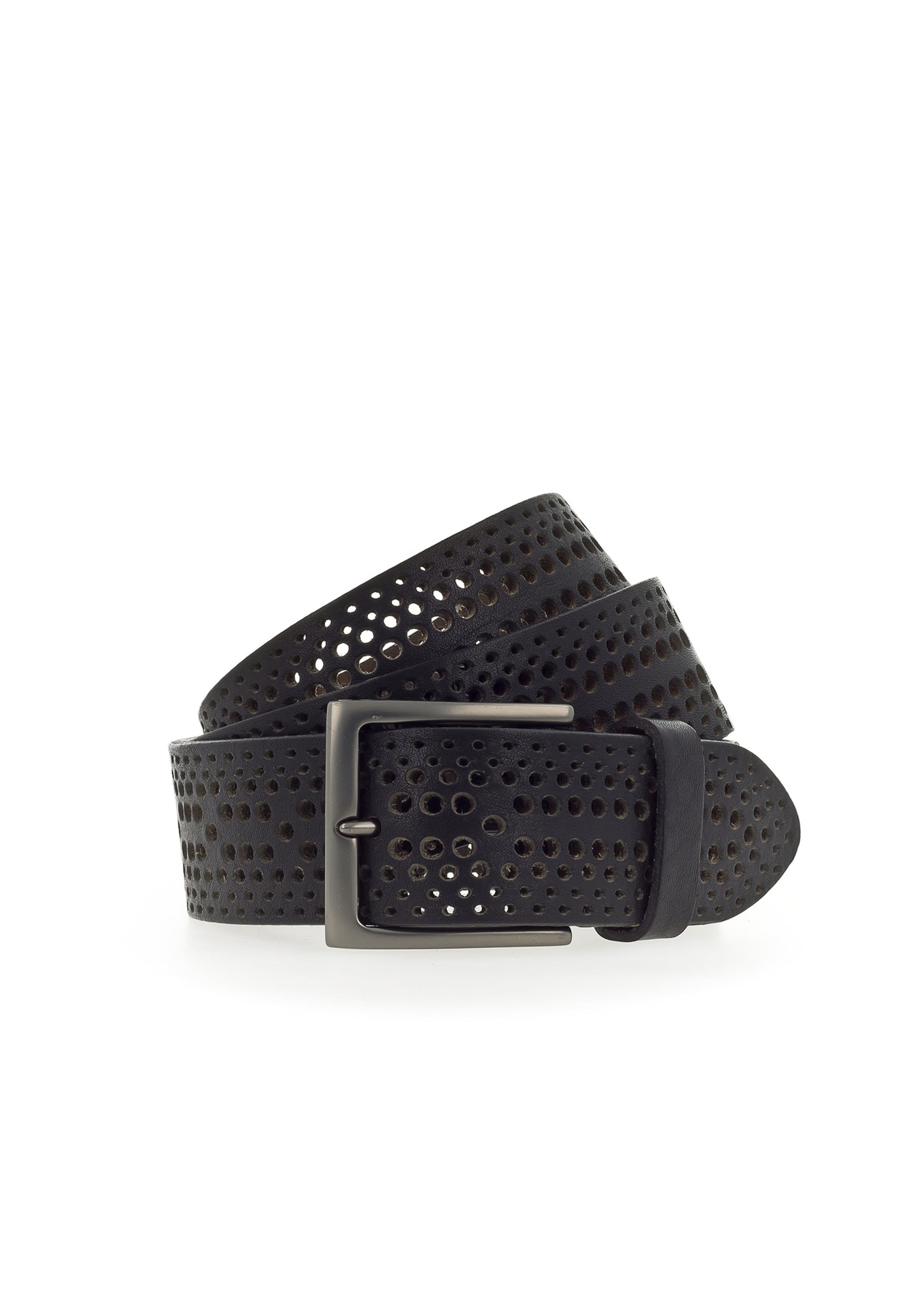 B.BELT Belt 'Jed' in Black: front