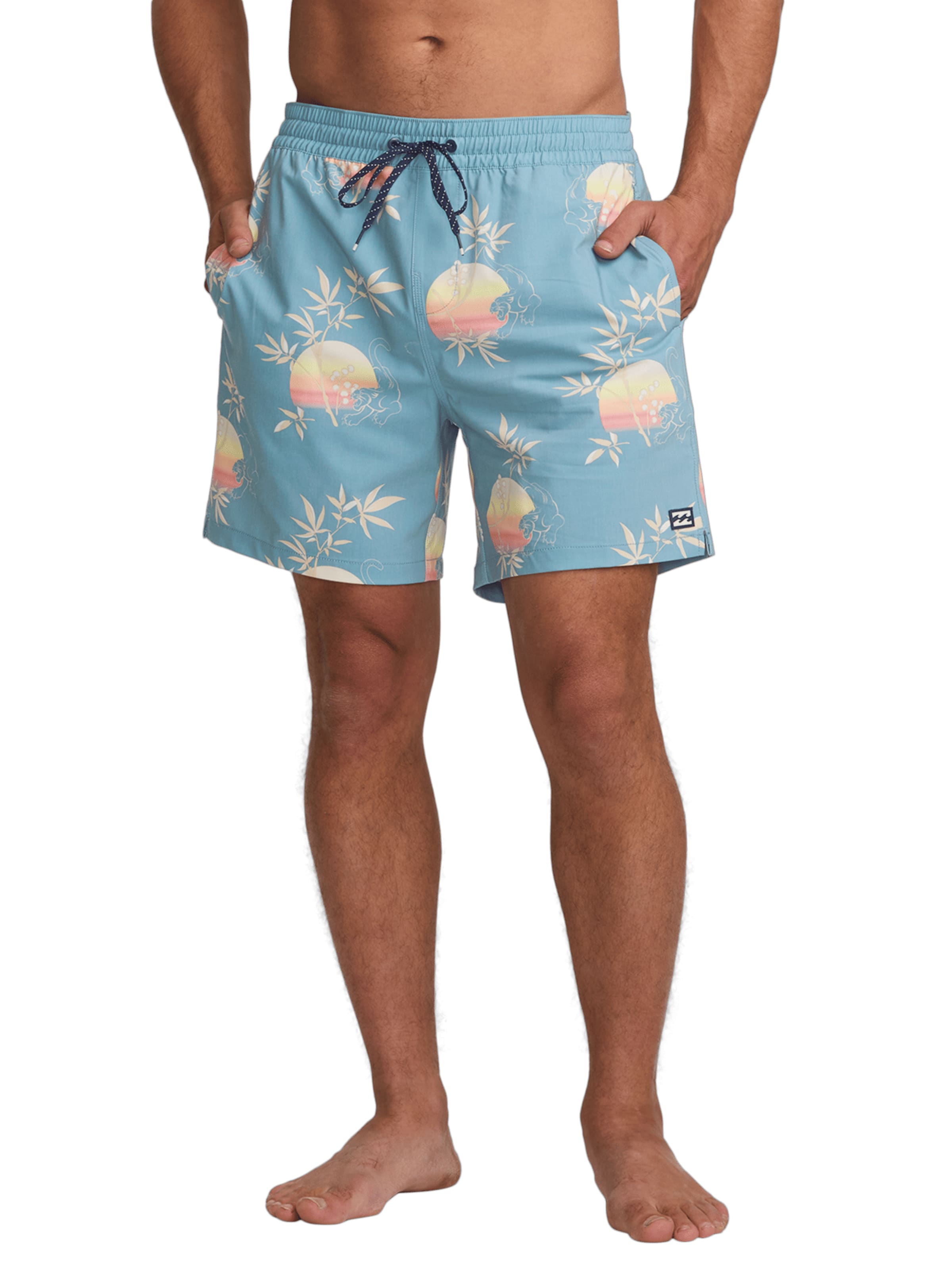 BILLABONG Zwemshorts 'Good Times' in Blauw: voorkant