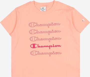 Champion Authentic Athletic Apparel Tričko – oranžová: přední strana