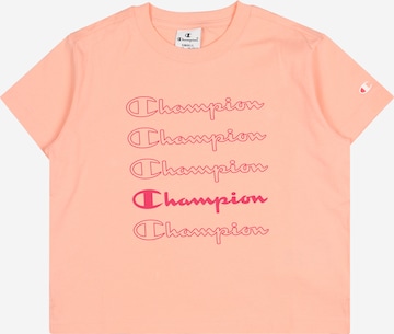 Champion Authentic Athletic Apparel Skjorte i oransje: forside