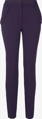 Regular Pantalon ARMANI en violet : devant