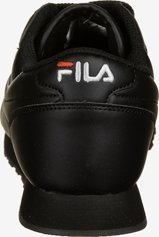 FILA حذاء رياضي بلا رقبة 'Orbit' بلون أسود