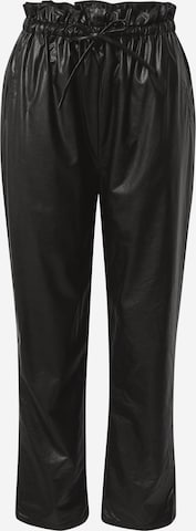 Loosefit Pantalon Gina Tricot en noir : devant