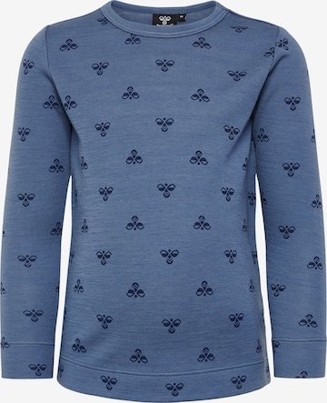 T-Shirt fonctionnel Hummel en bleu : devant