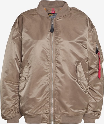 Veste mi-saison 'Ma-1' ALPHA INDUSTRIES en marron : devant