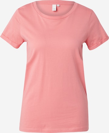 QS T-Shirt in Rot: Vorderseite