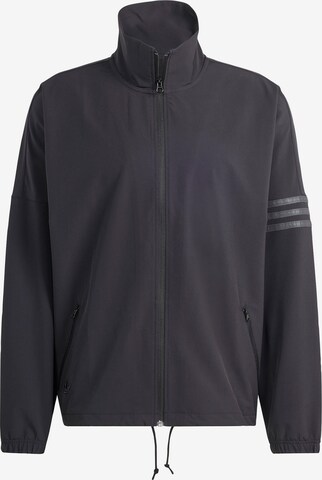 ADIDAS ORIGINALS Sweatjacke 'Street Neuclassics' in Schwarz: predná strana