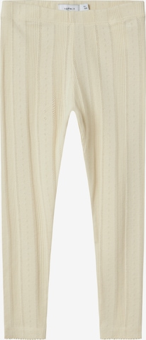 NAME IT Skinny Leggings 'NMFJulia' in Beige: Vorderseite
