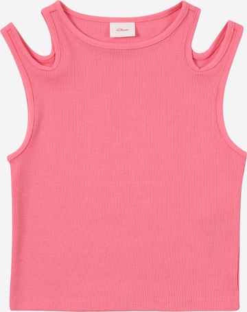 Haut s.Oliver en rose : devant