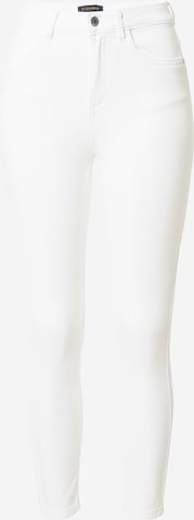 OVS Skinny Jeans in White: front