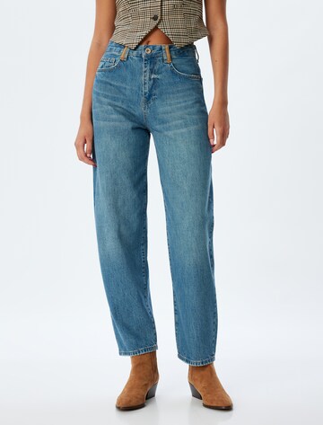 Koton Baggy Jeans in Blau: Vorderseite