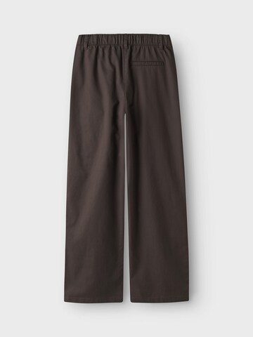 NAME IT Wide leg Broek in Bruin