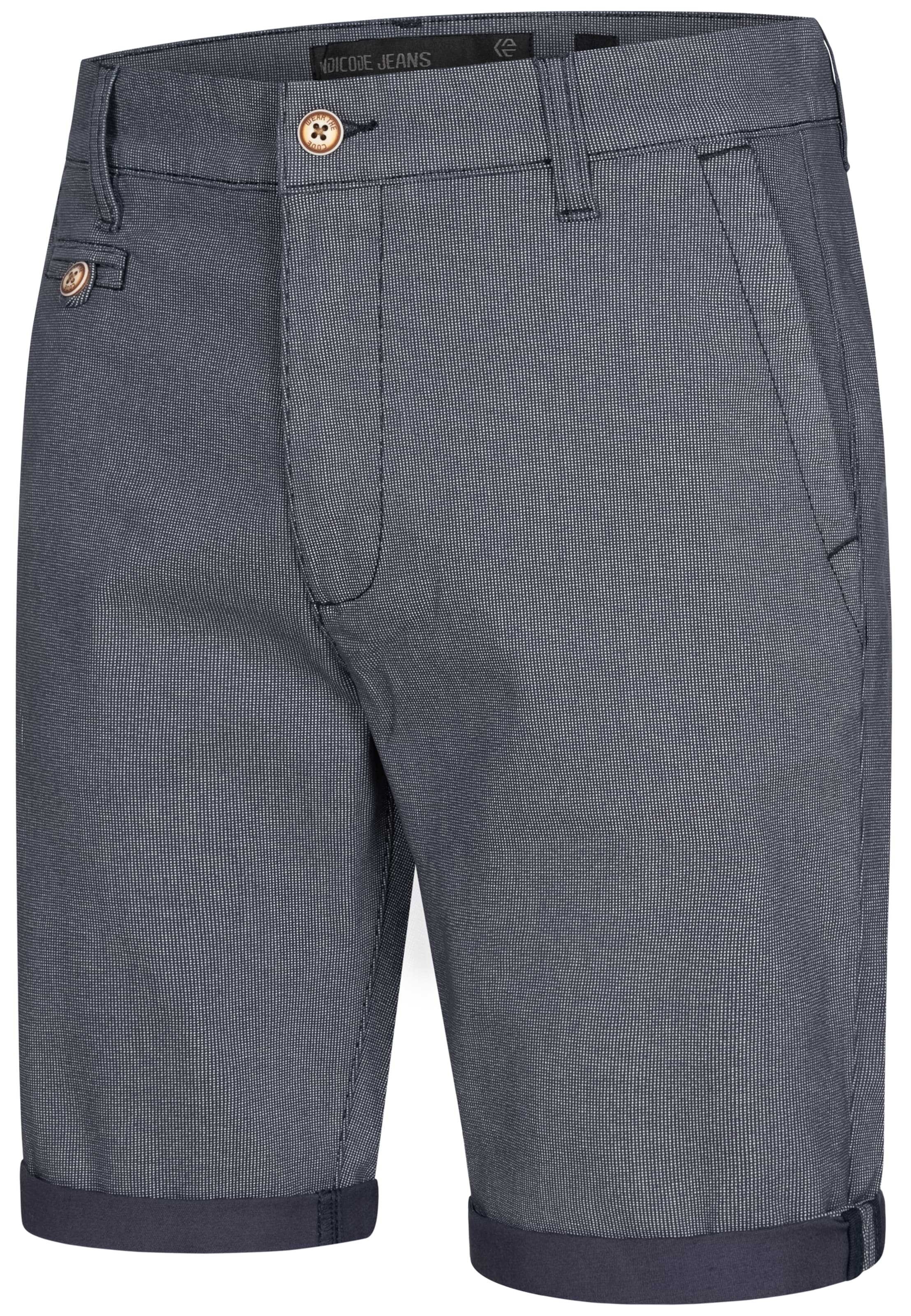 INDICODE JEANS Regular Shorts 'Cuba' in Blau