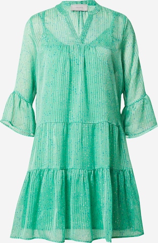 Robe-chemise 'Gunvor' Neo Noir en vert : devant