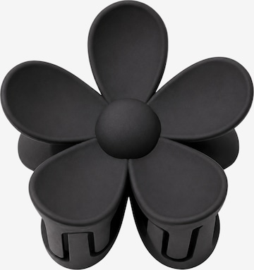 soho Hair accesoires Biżuteria do włosów 'Bloom Hair Claw - Black' w kolorze czarny: przód
