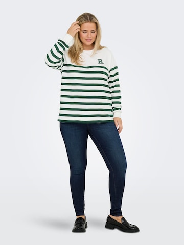 ONLY Carmakoma - Sudadera 'MADDY' en blanco