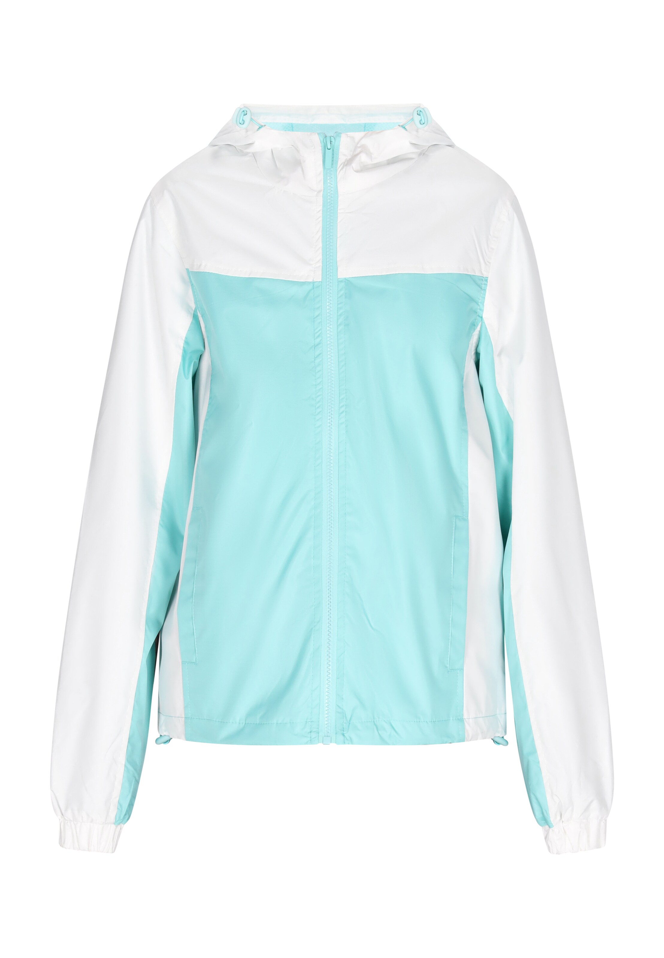 myMo ATHLSR Φθινοπωρινό και ανοιξιάτικο μπουφάν σε μπλε: μπροστά