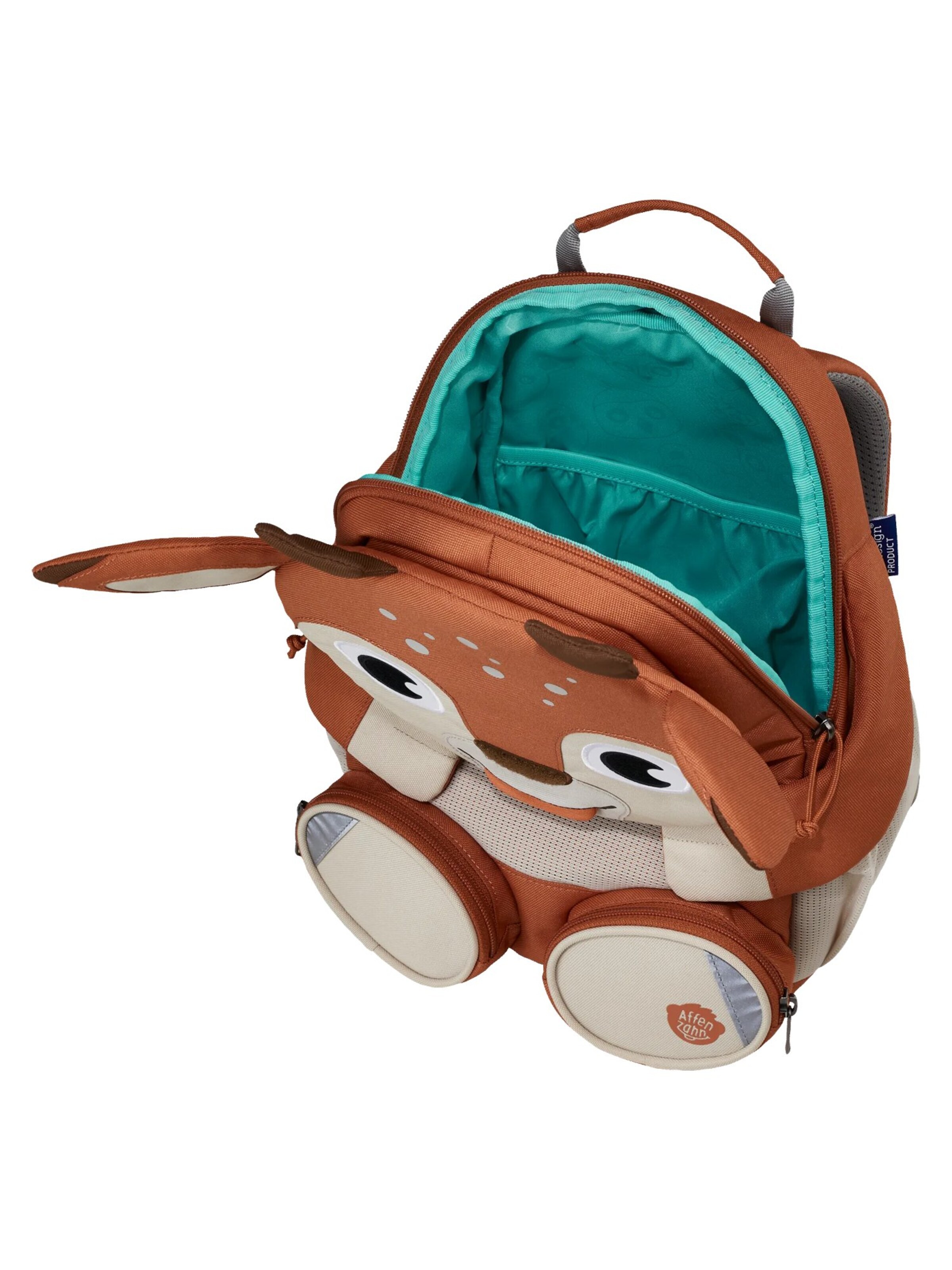 Affenzahn Backpack 'Großer Freund' in Brown
