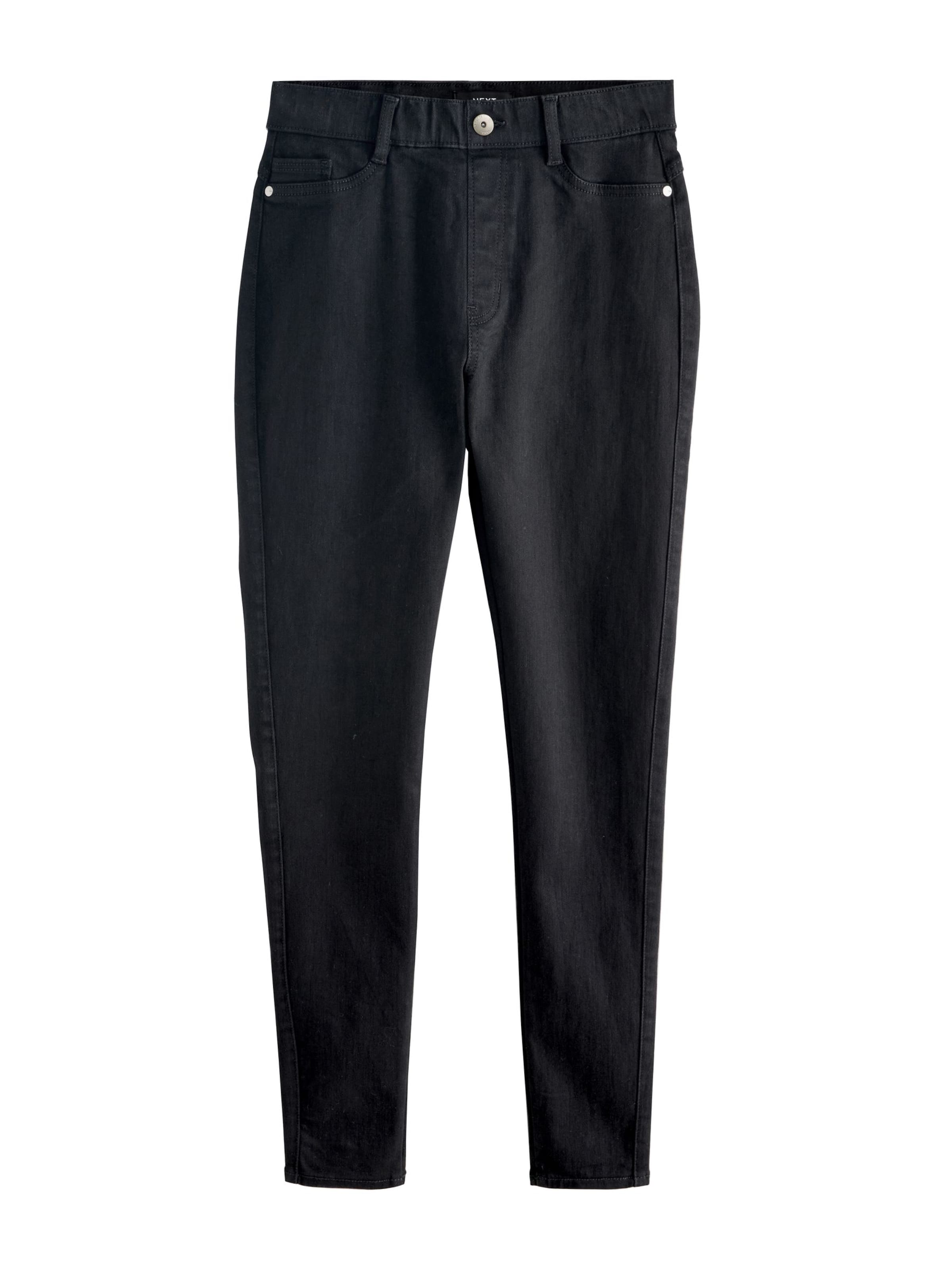 melns Next Šaurs Džinsi: no priekšpuses