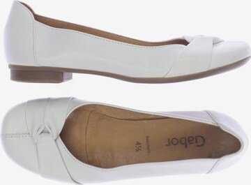 GABOR Flats & Loafers in 37,5 in White: front