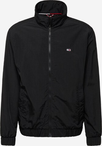 Veste mi-saison Tommy Jeans en noir : devant