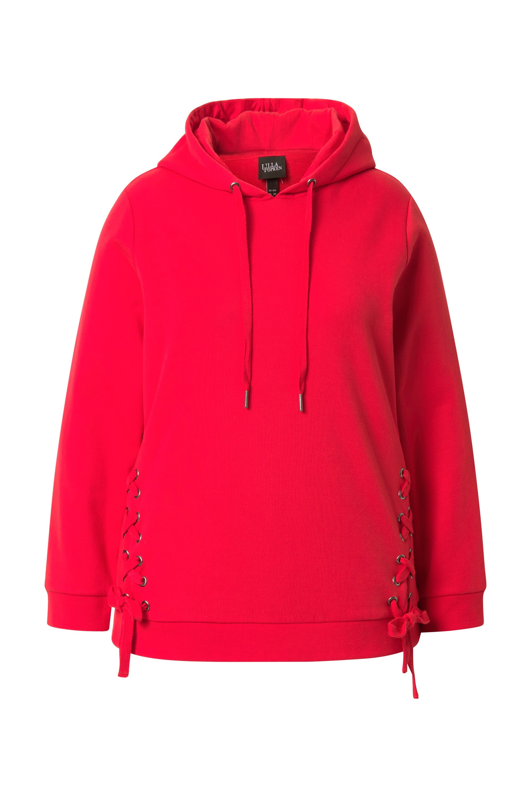 Ulla Popken Sweatshirt in Rot: Vorderseite