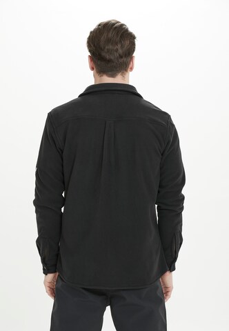 Whistler Regular fit Athletic Button Up Shirt 'Enzo' in Black