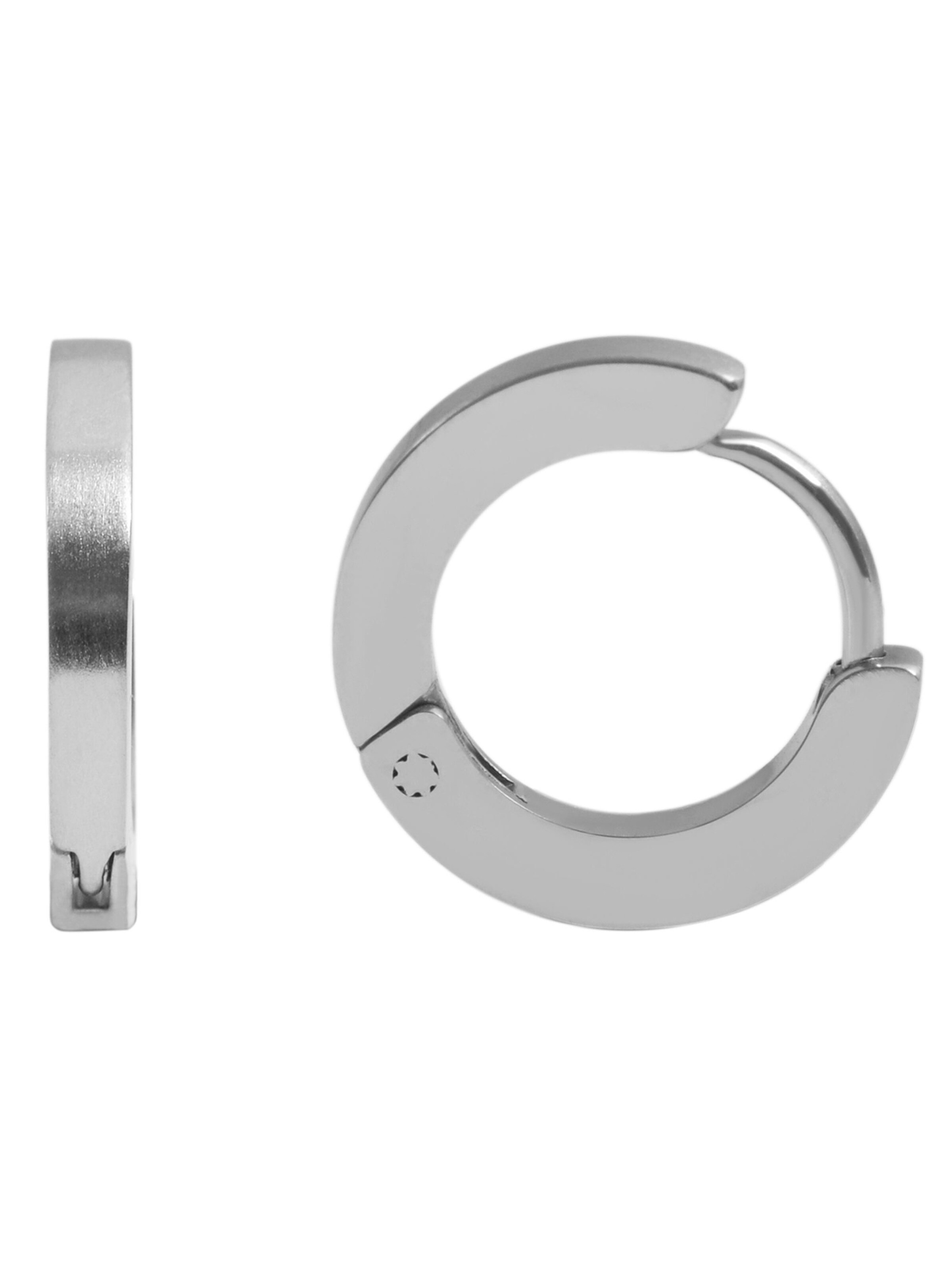 Akzent Earrings 'Ario, langlebig' in Silver: front