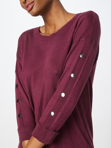 Fransa Sweter w kolorze fioletowy