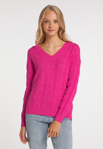 MYMO Sweater in Pink: front