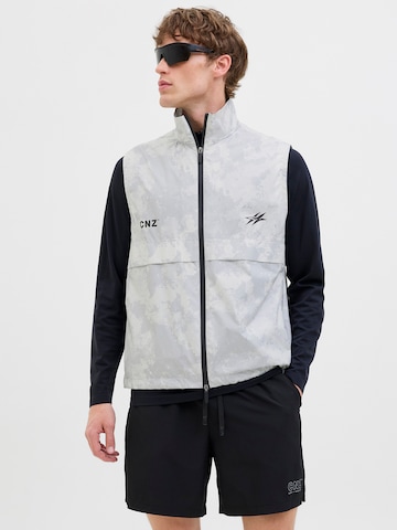 JACK & JONES Vest 'JCOCnz Paris' i grå: forside