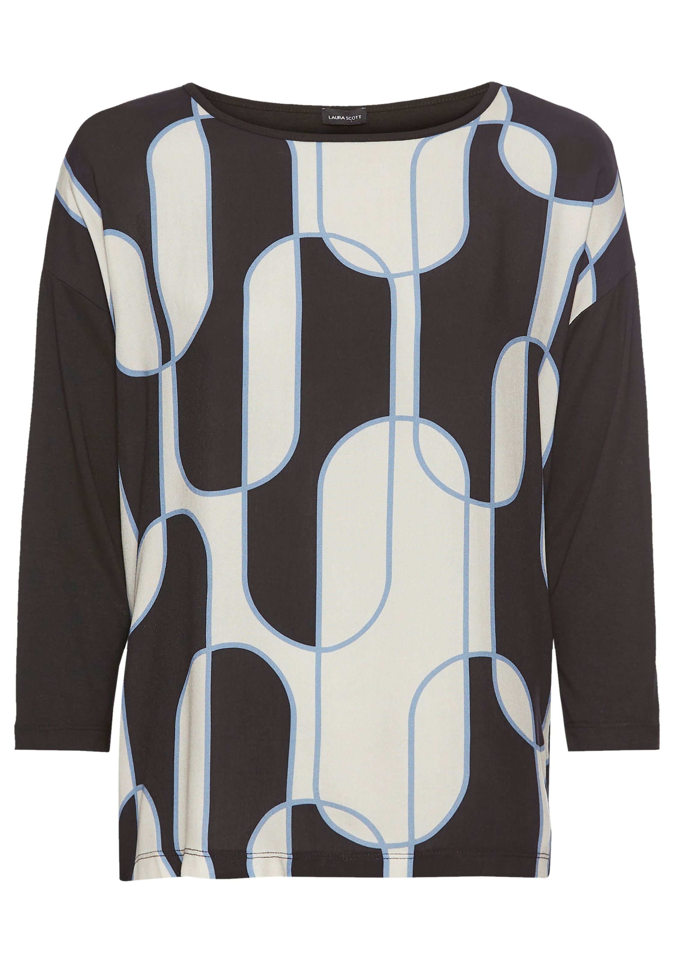 LAURA SCOTT Bluse in Schwarz: Vorderseite