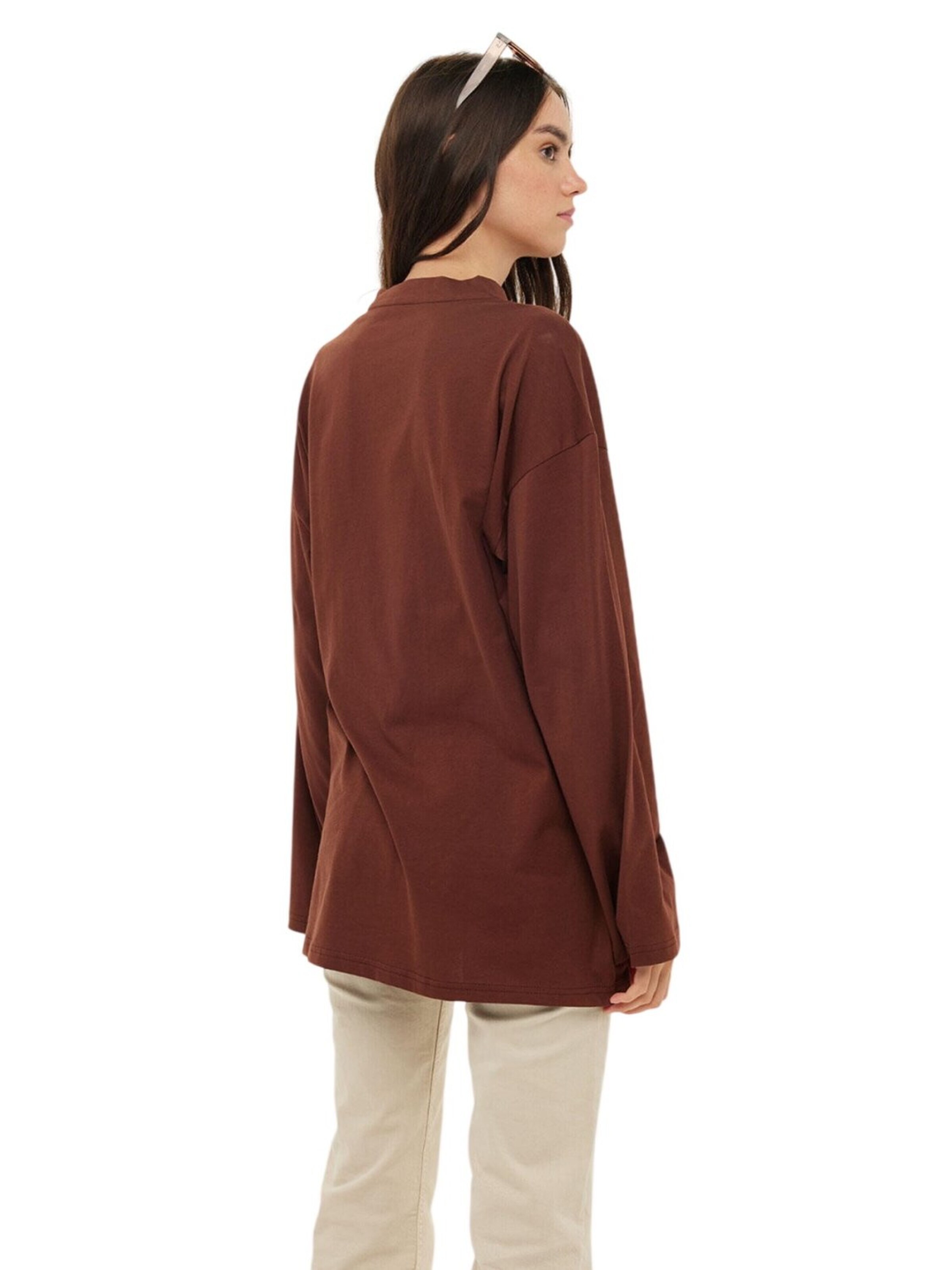 MANUKA Shirt 'Manuka' in Brown