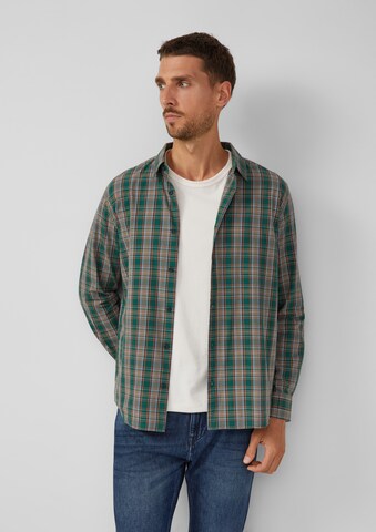 Coupe regular Chemise s.Oliver en vert