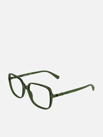 Longchamp - Gafas de sol en verde: frente