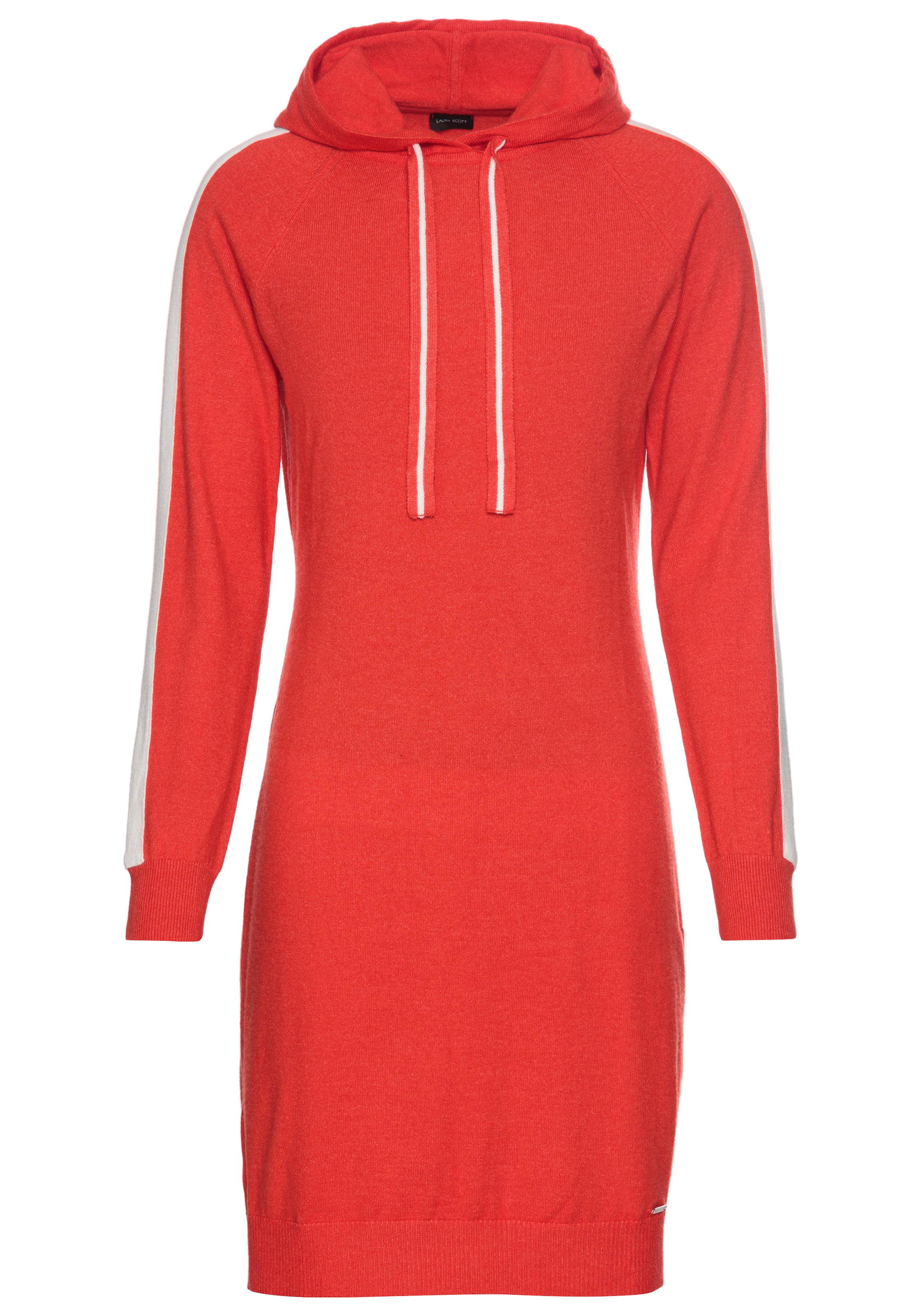 LAURA SCOTT Strickkleid in Rot: Vorderseite