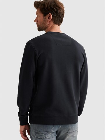 Felpa 'Sweatshirt with badges and garment-dye wash' di PME Legend in blu