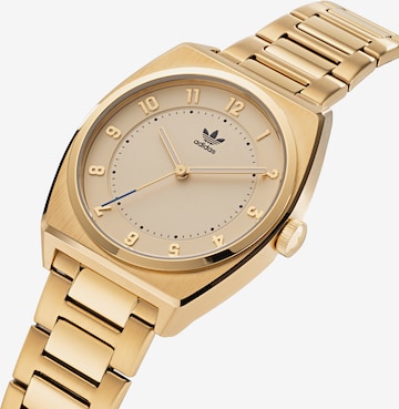 ADIDAS ORIGINALS Analog watch in Gold