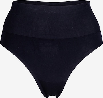 Lauren Ralph Lauren String ' Luxe Smoothing ' in Schwarz: Vorderseite