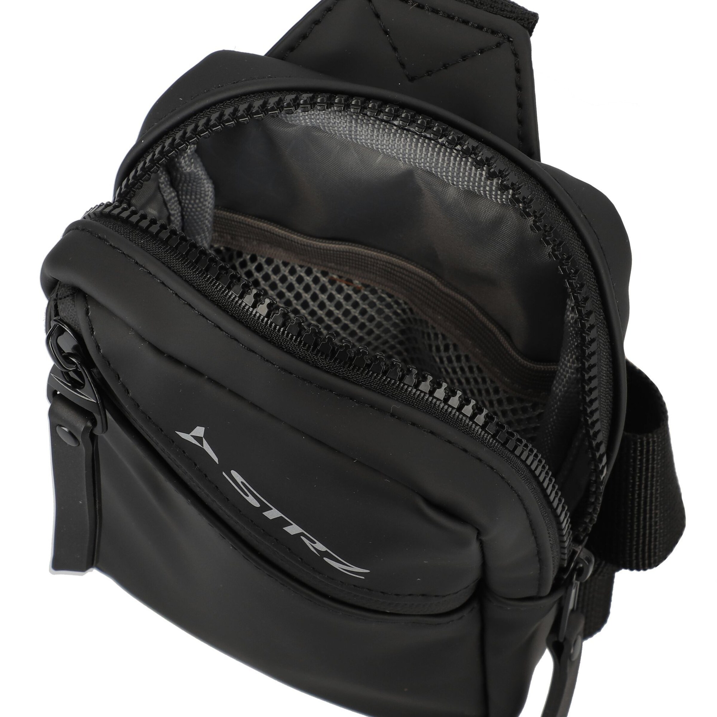 Borsa a tracolla di Polestream (STRZ) in nero