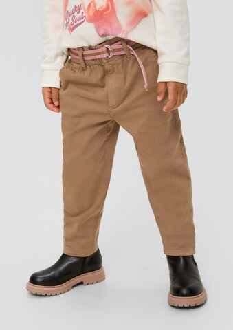 s.Oliver Tapered Hose in Braun: Vorderseite