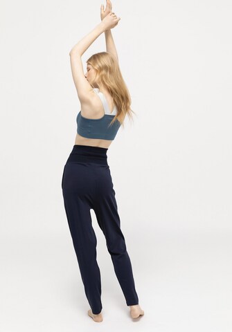 hessnatur Workout Pants in Blue