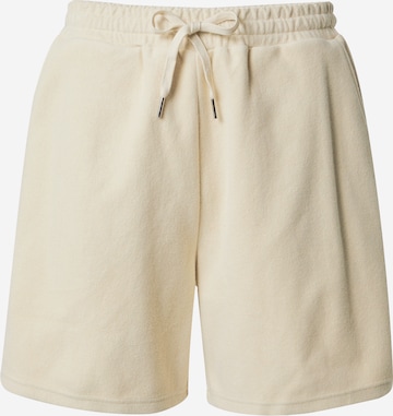 ABOUT YOU x Jaime Lorente Regular Pants 'Leon' in Beige: front