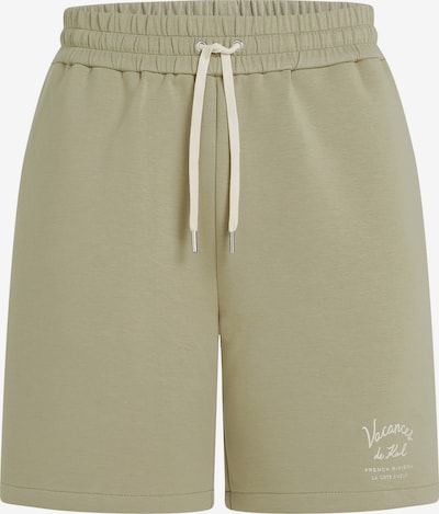 Karl Lagerfeld Housut 'Vacances de Karl' värissä oliivi, Tuotenäkymä