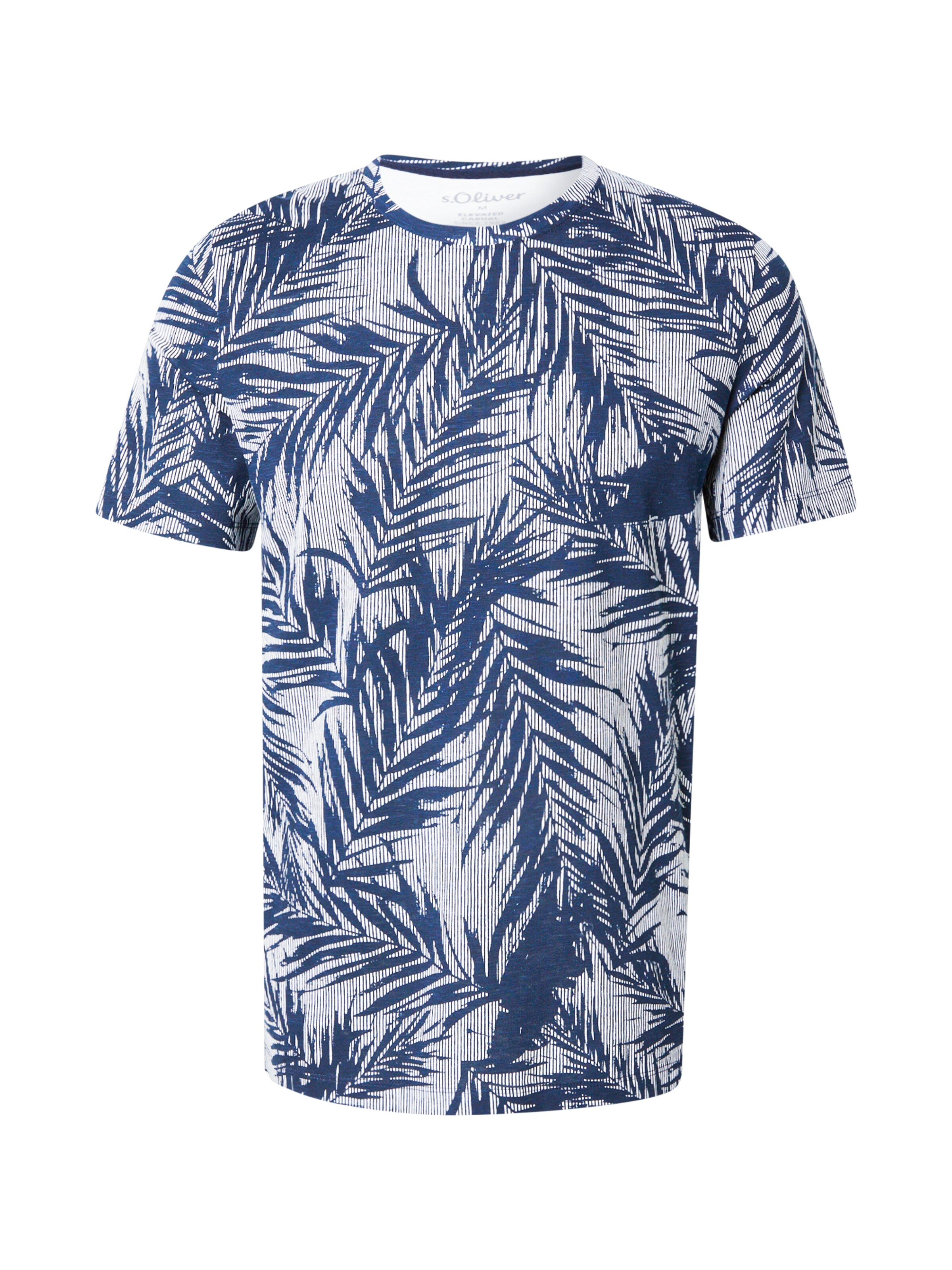 T-Shirt s.Oliver en bleu : devant