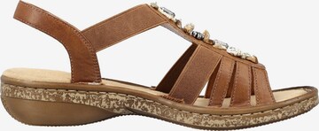 Rieker Sandal i brun